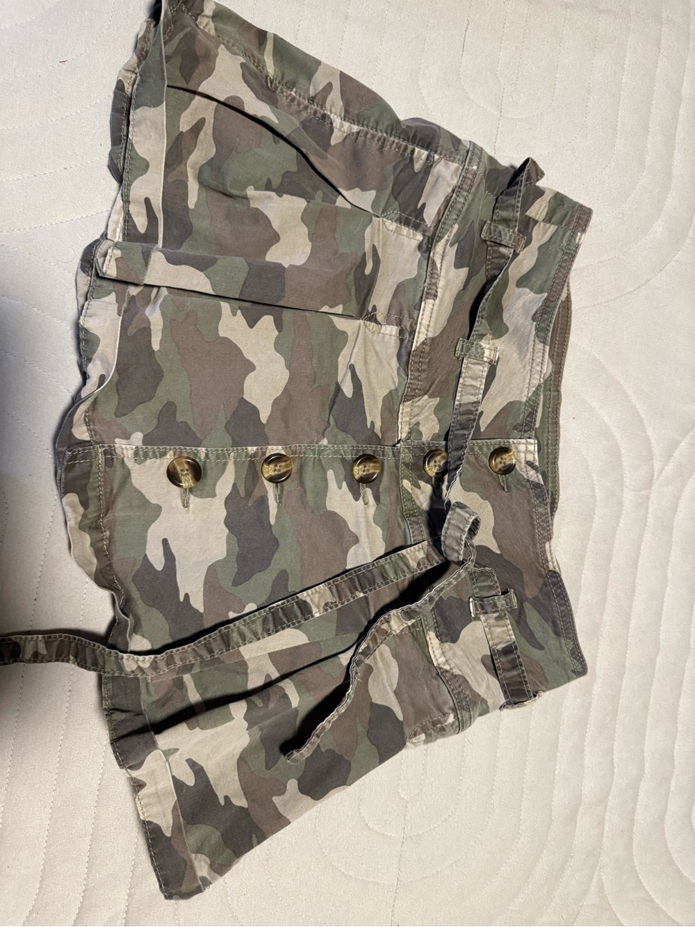 Camouflage Cargo skirt - Green Camo